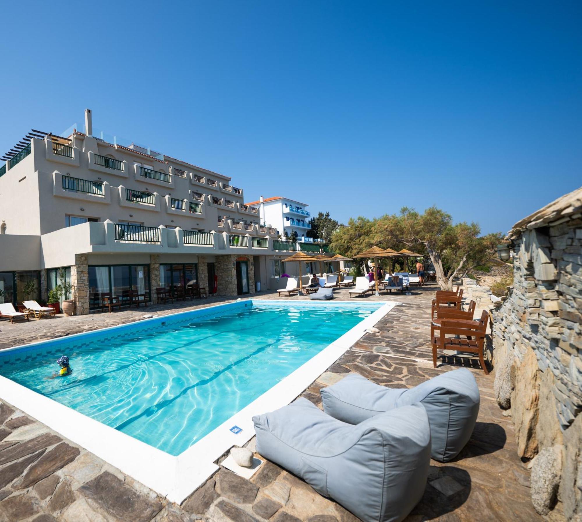 Cavos Bay Hotel & Studios أرمينيستيس المظهر الخارجي الصورة